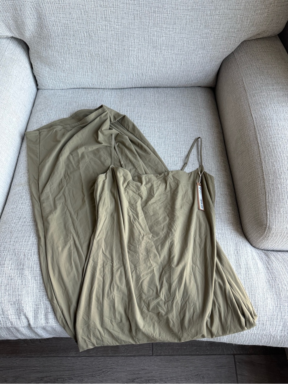 SKIMS Khaki Fits Everybody Long Slip